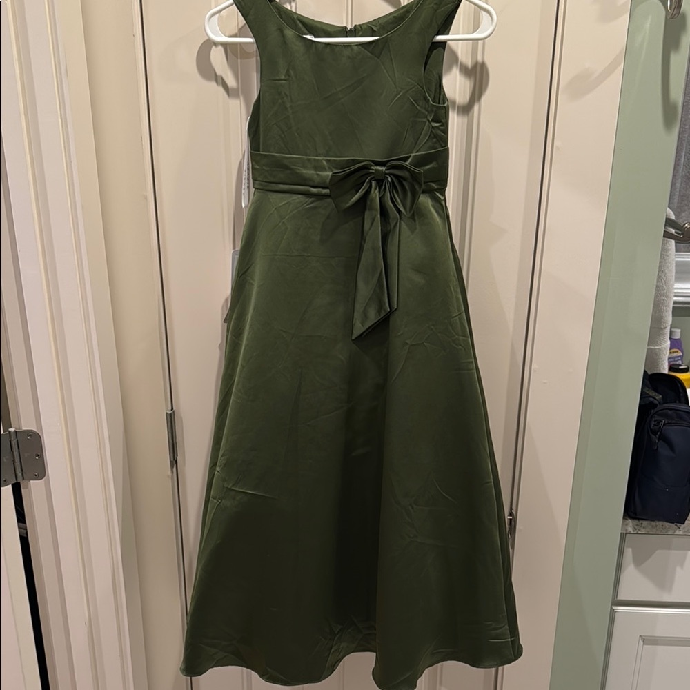 Elegant Green Kids Dress